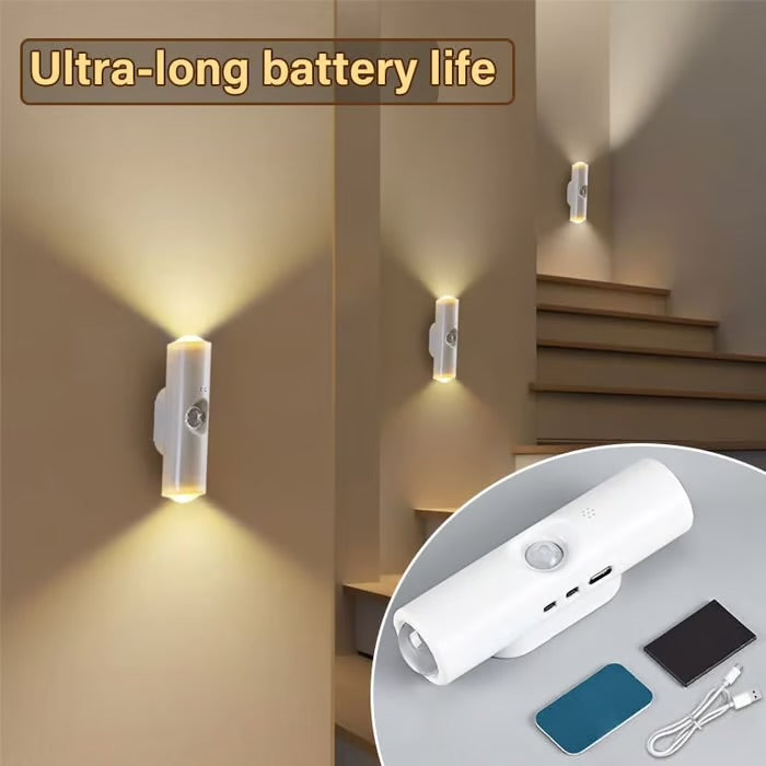 ⏳Rechargeable Smart LED Motion Sensor Ambient Light