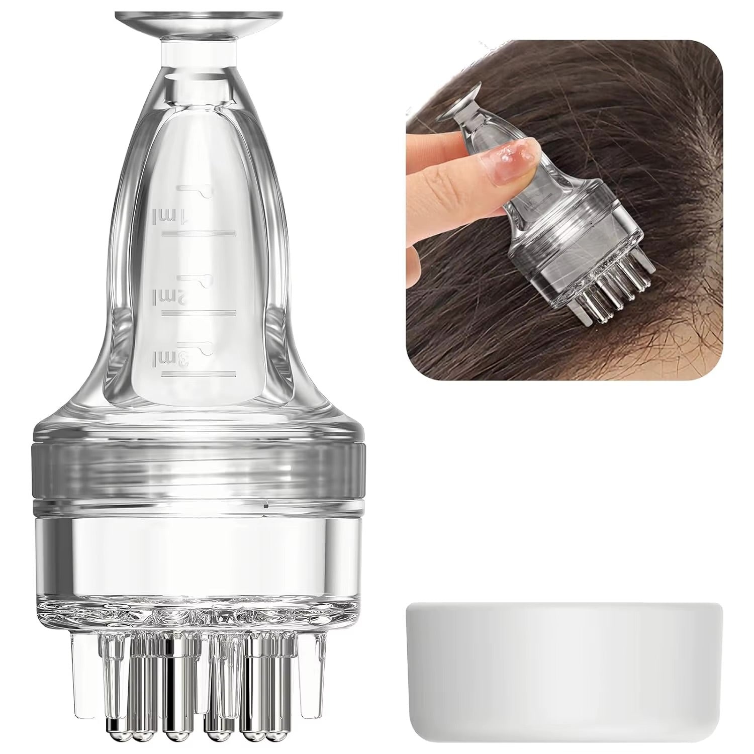 Scalp Massage Oil Comb – Hair Growth Care Tool
