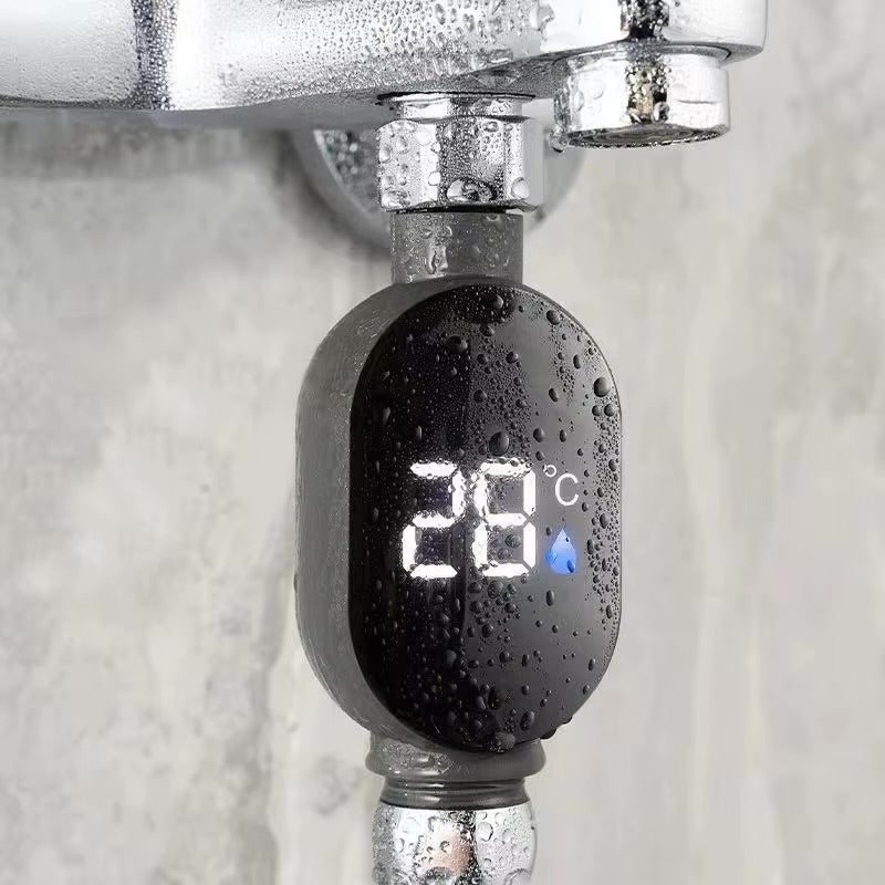 Shower Faucet with Instant Water Temperature LED Monitor