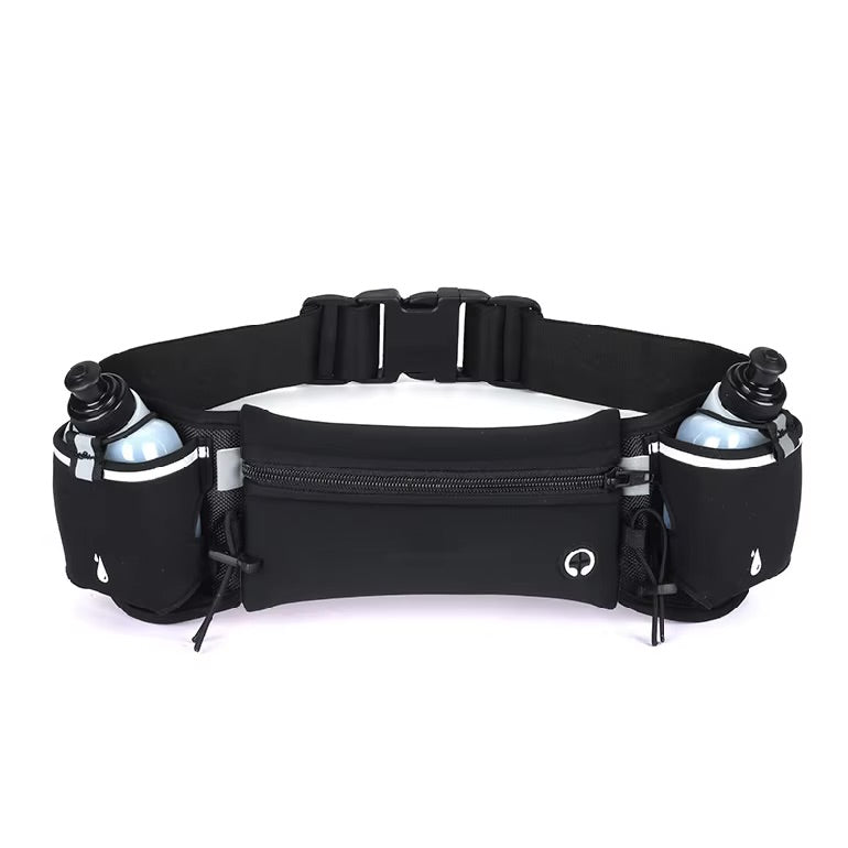 Running Belt with Water Bottles