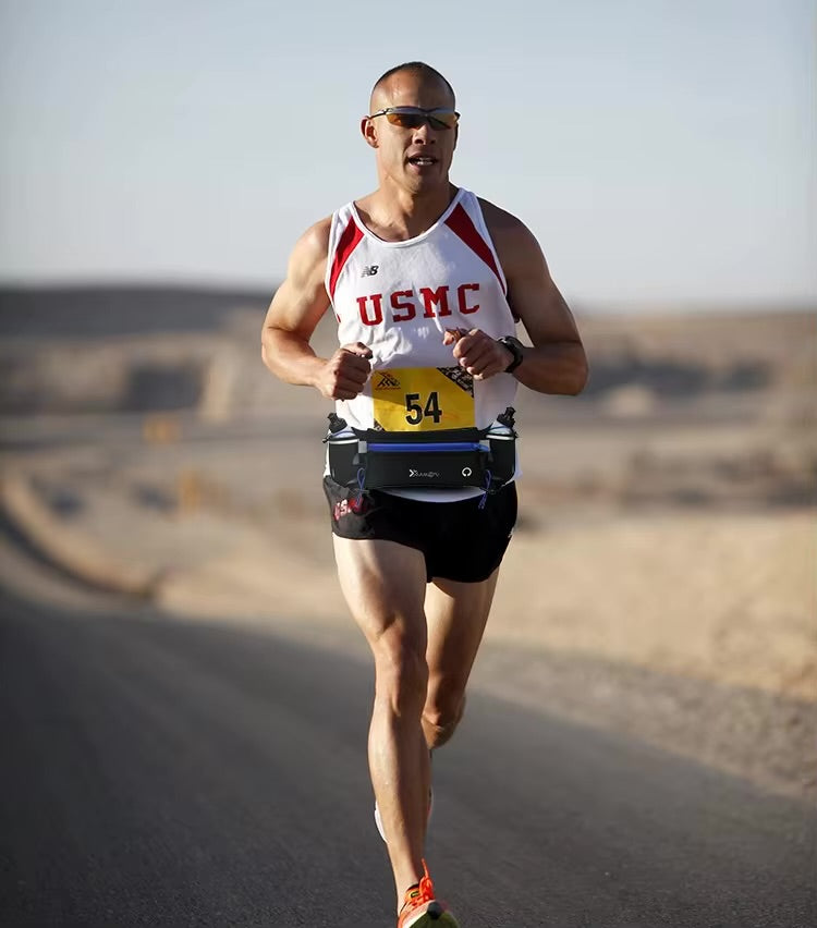 Running Belt with Water Bottles
