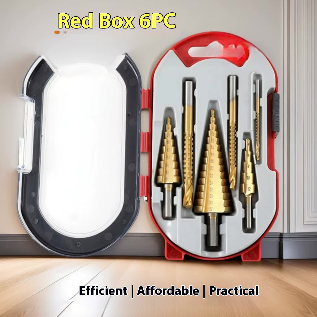 Serrated Pagoda Cobalt-Containing HSS Drill Bit