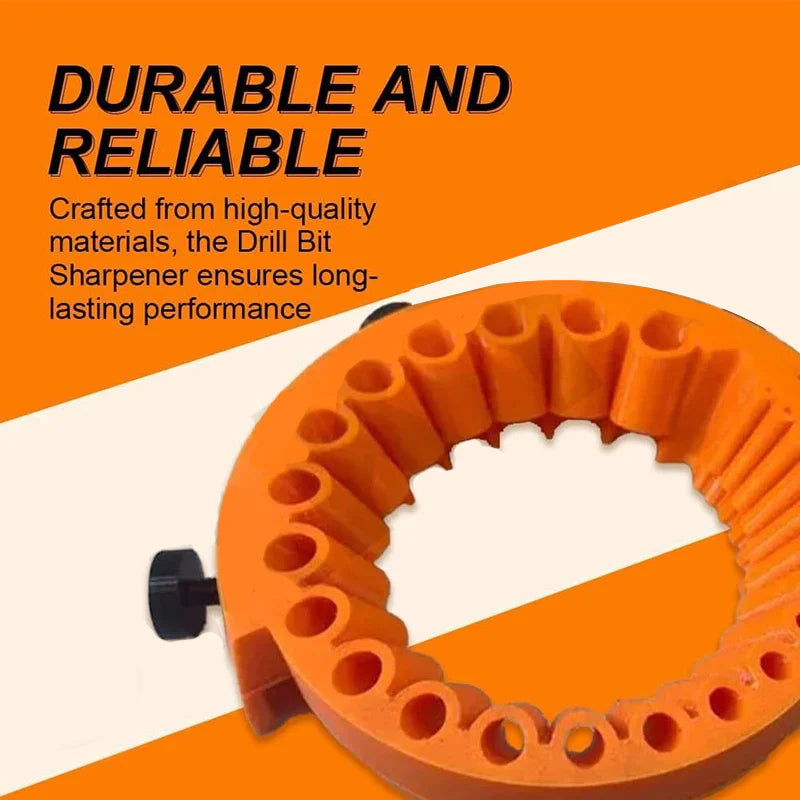 Multipurpose Drill Bit Sharpener for Angle Grinders