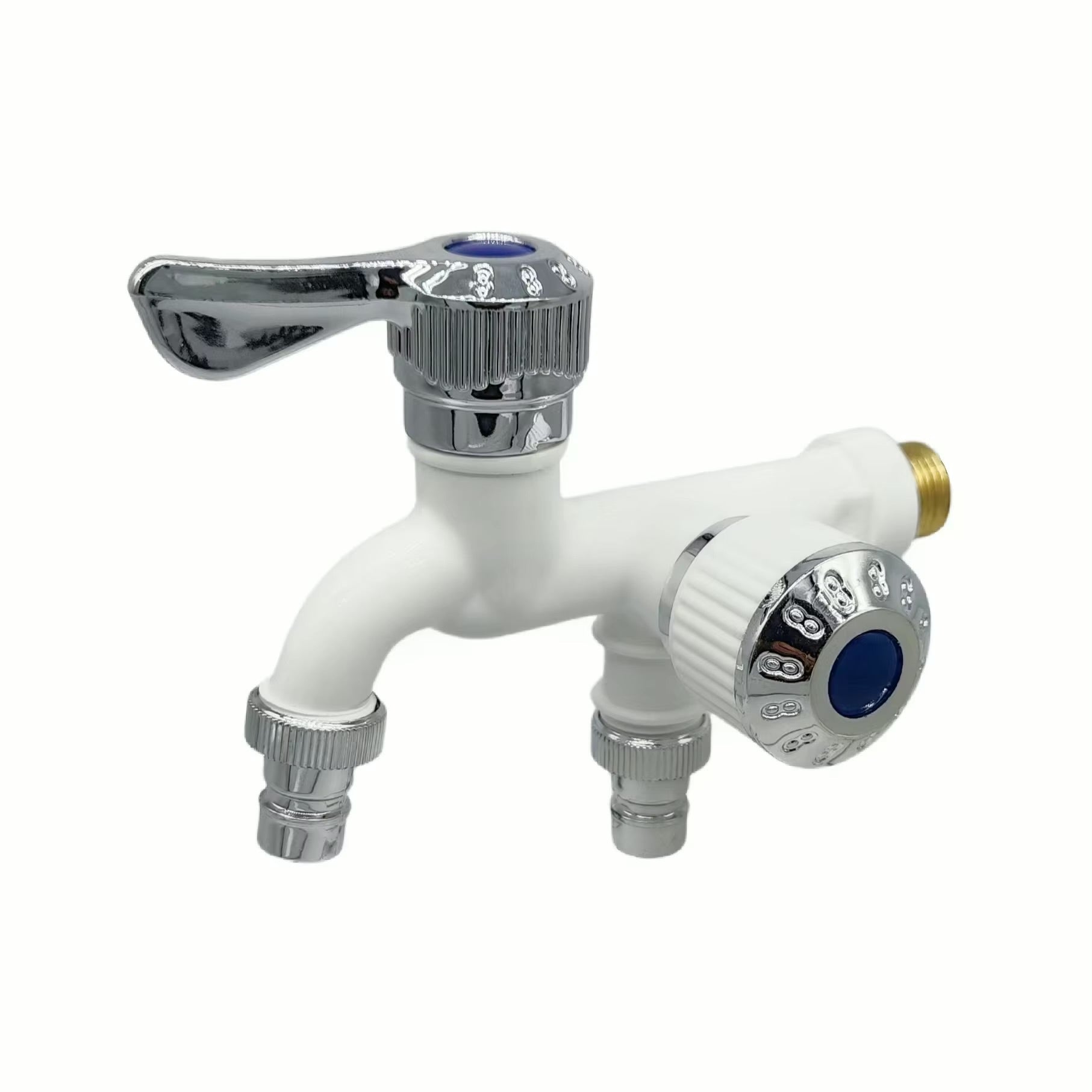 Quick Connector Dual‑Control Double Outlet Faucet