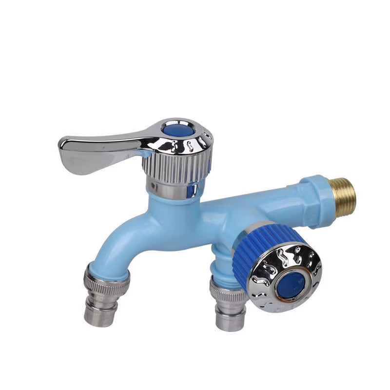 Quick Connector Dual‑Control Double Outlet Faucet