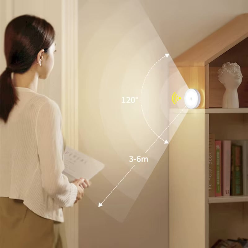 USB Motion Sensor LED Night Light