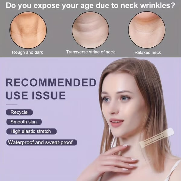 🔥Face Neck Lifting Tape (Long-Lasting-20pcs)
