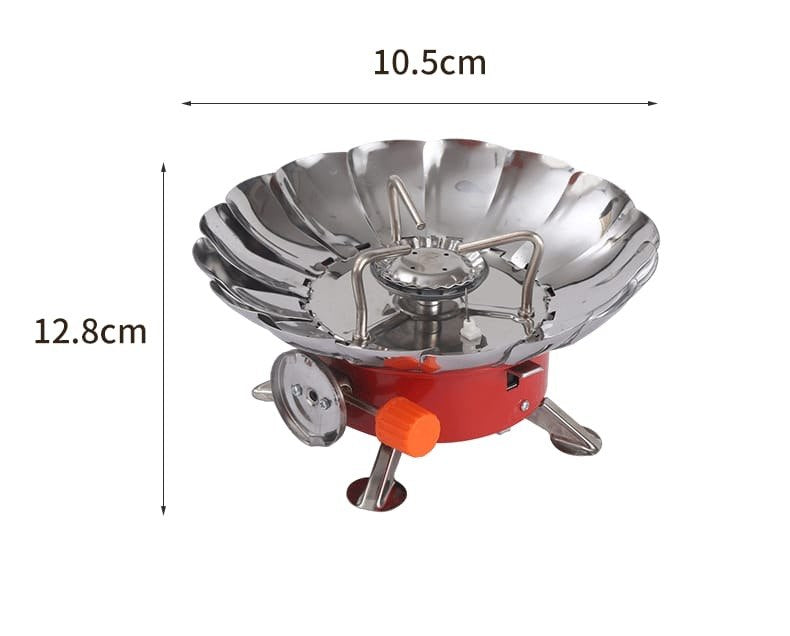 🔥 Gas Stove Outdoor Camping Stove — Lightweight & Windproof