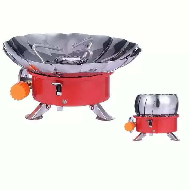 🔥 Gas Stove Outdoor Camping Stove — Lightweight & Windproof
