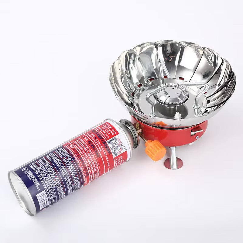 🔥 Gas Stove Outdoor Camping Stove — Lightweight & Windproof