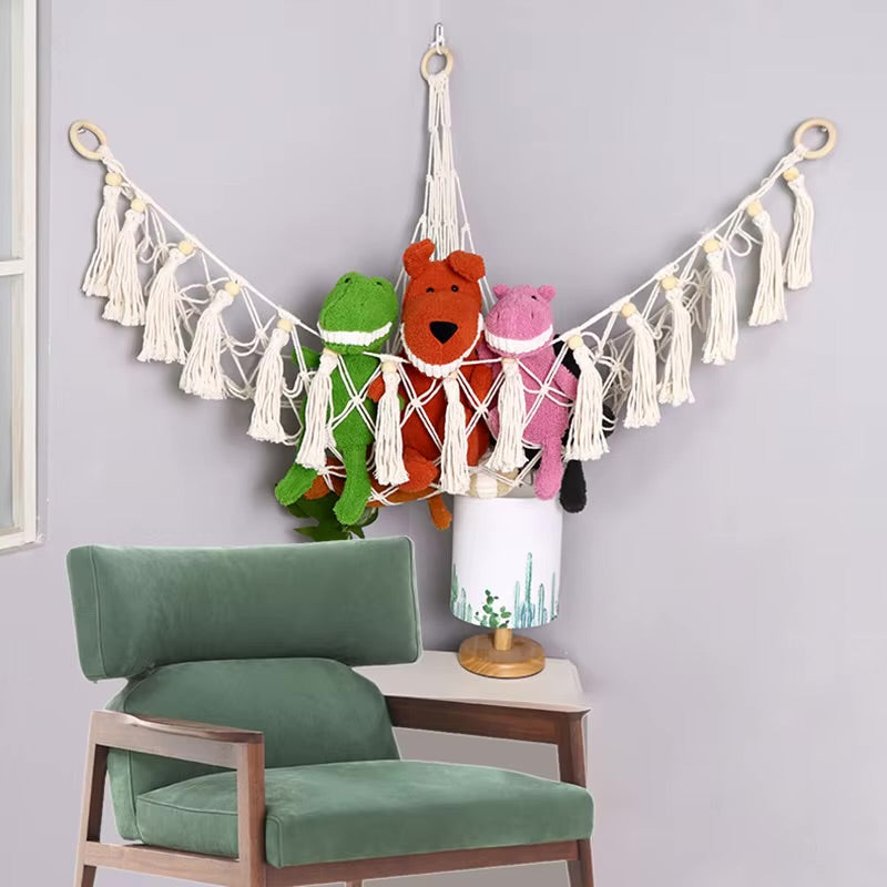 Modern Macrame Toy Hammock