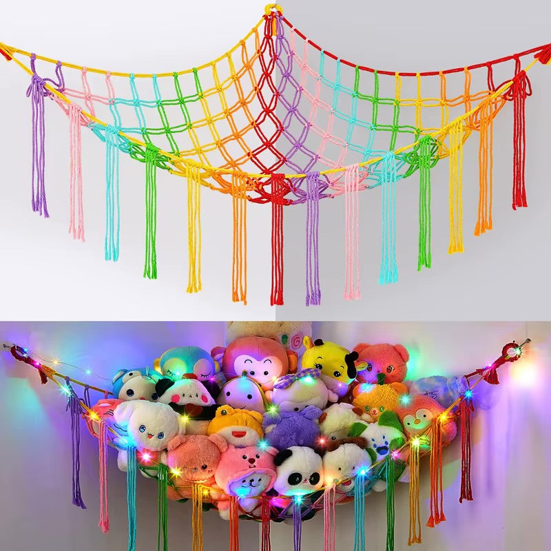 Modern Macrame Toy Hammock