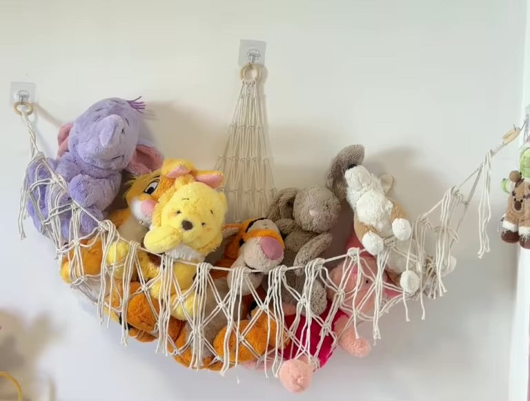 Modern Macrame Toy Hammock