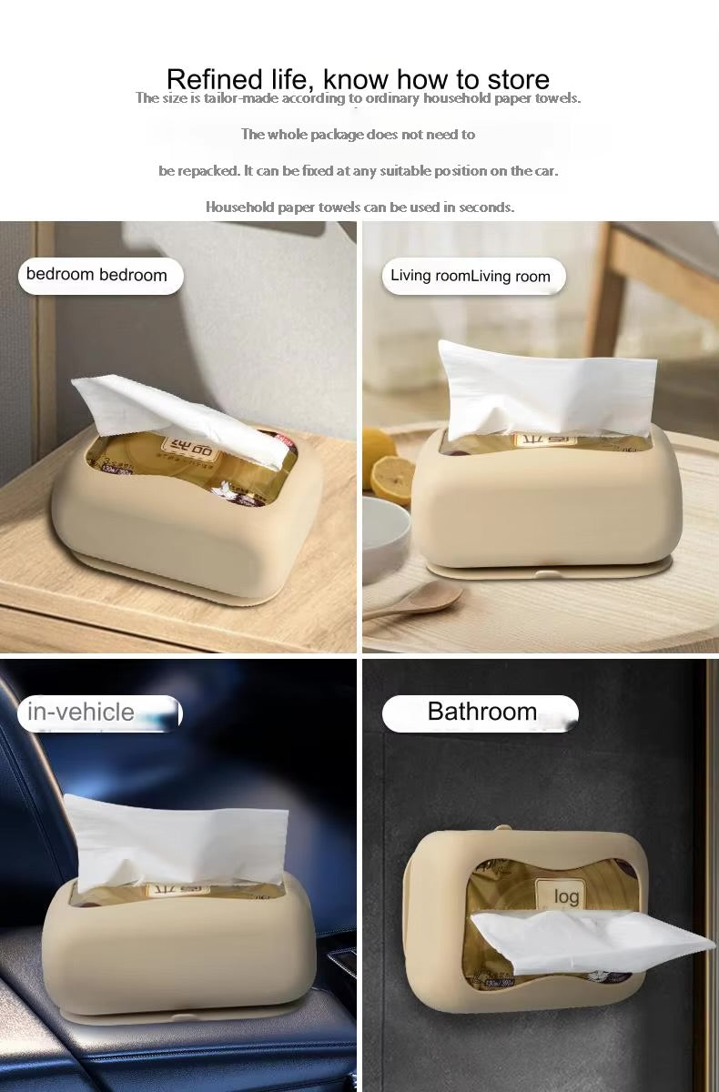Trace Silicone Tissue Box Holder