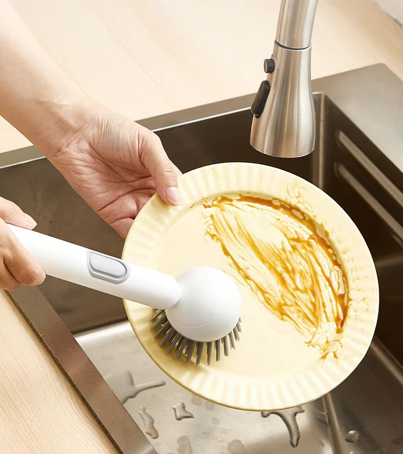 Long-Handled PP Liquid Pot Brush