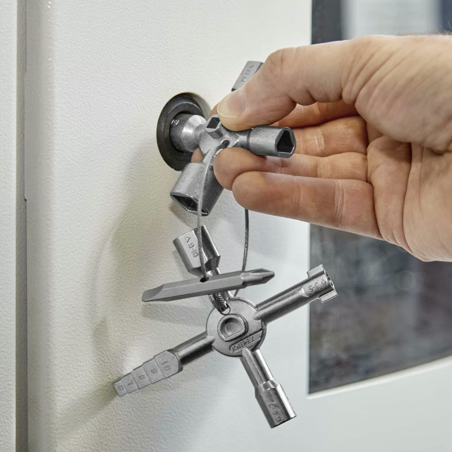 KNIPEX TwinKey Premium Magnetic Hex Keys Set