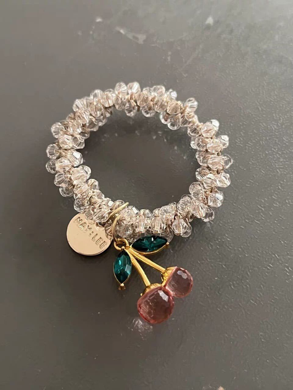 Sparkling Rhinestone Hair Tie — Elegant & Secure Hold