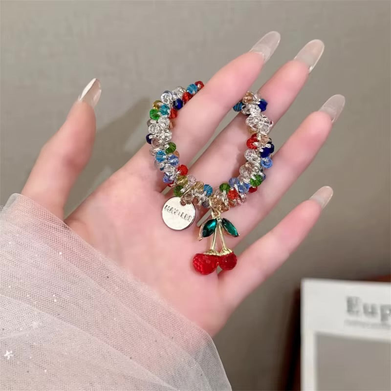 Sparkling Rhinestone Hair Tie — Elegant & Secure Hold