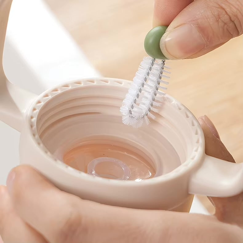 Sponge Cleaning Brush 3-in-1 Design