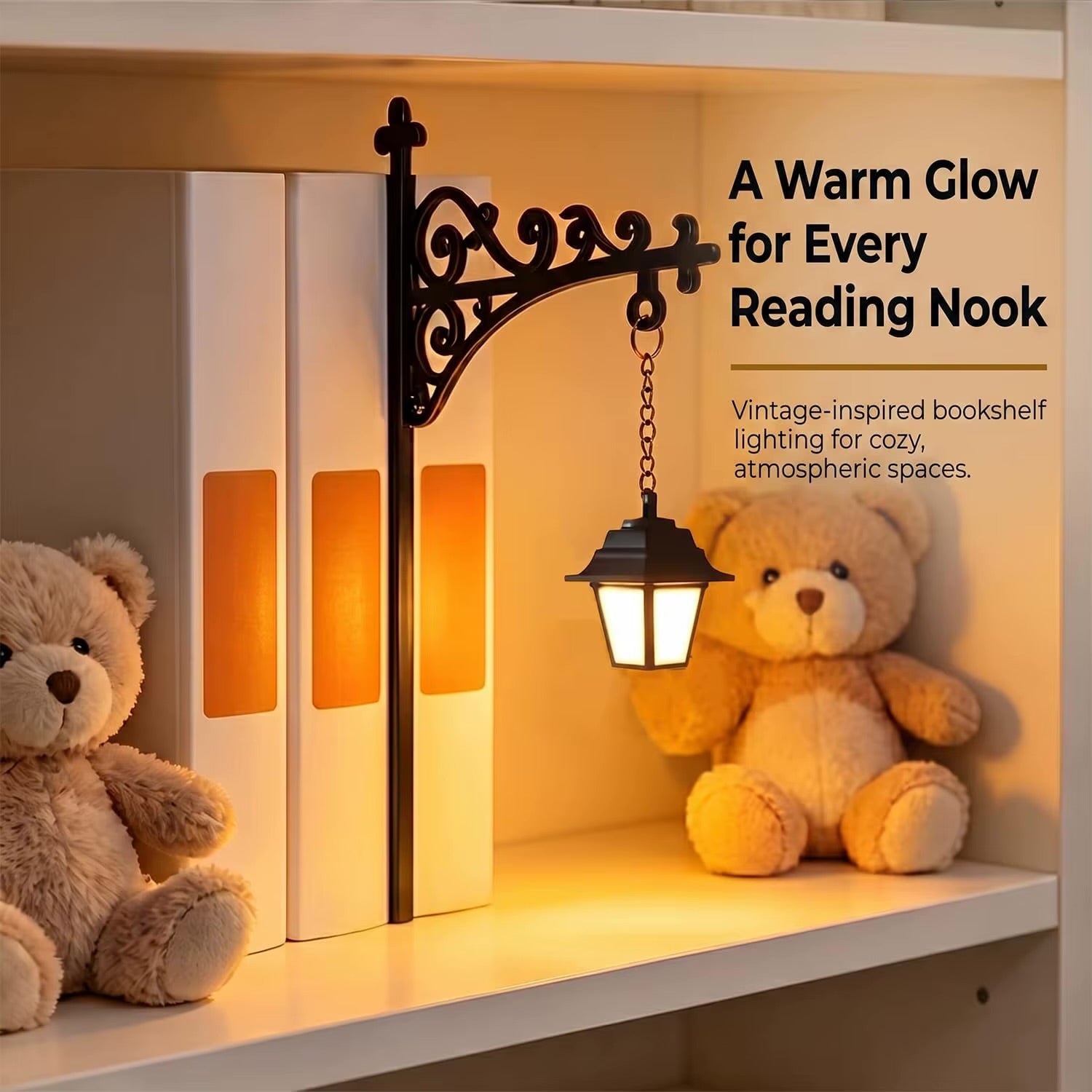 Decorative Bookshelf Lighting