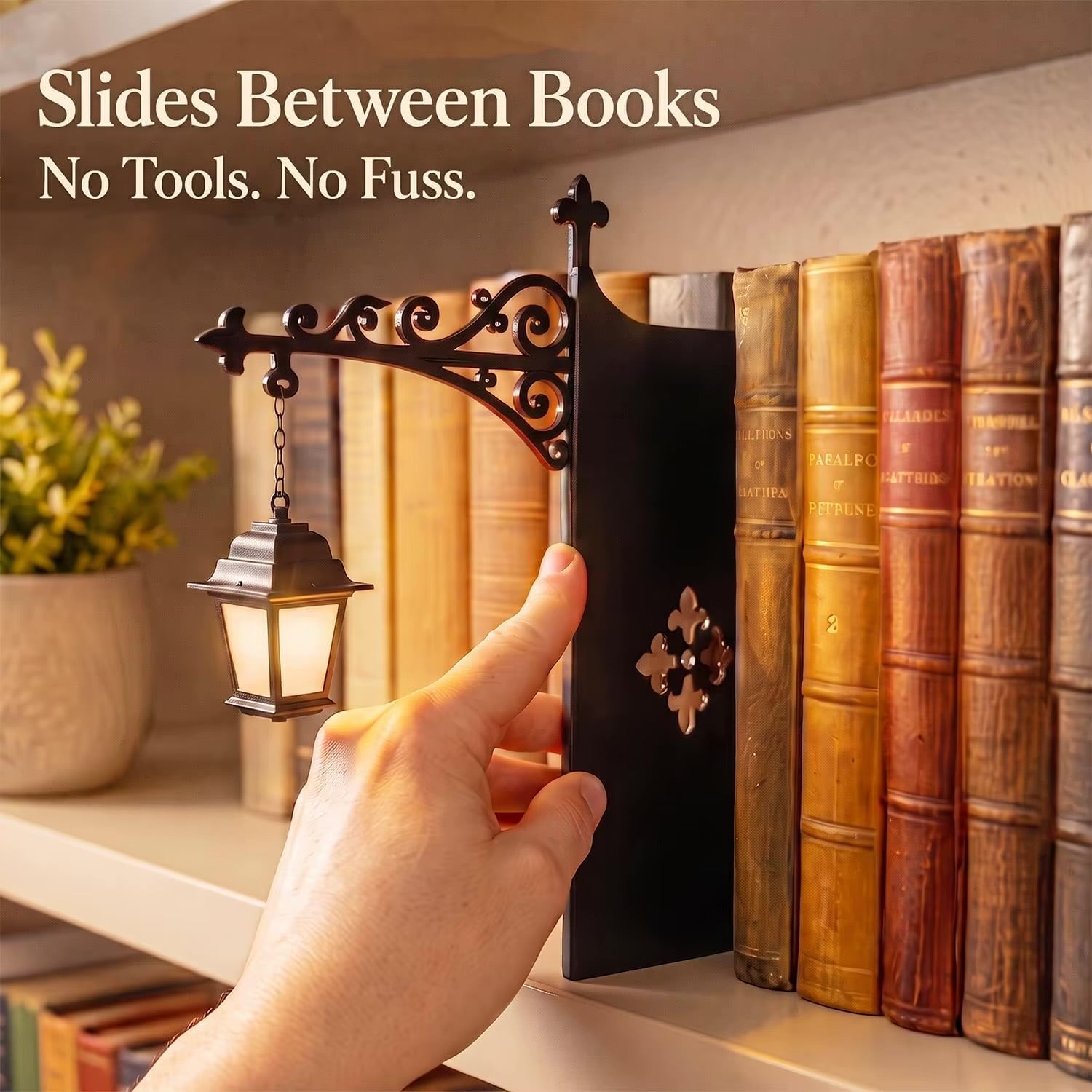 Decorative Bookshelf Lighting