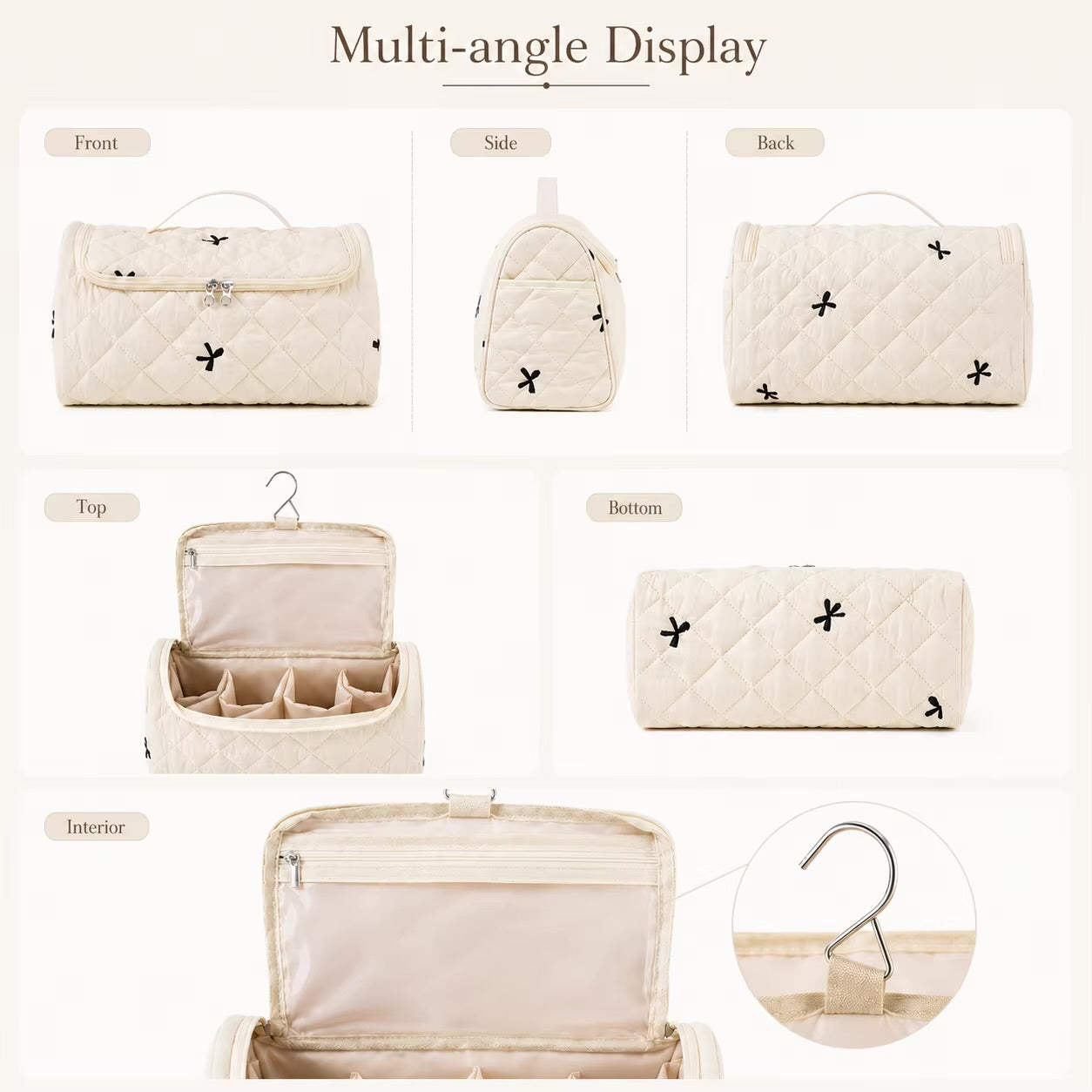 Travel Hanging Makeup Bag