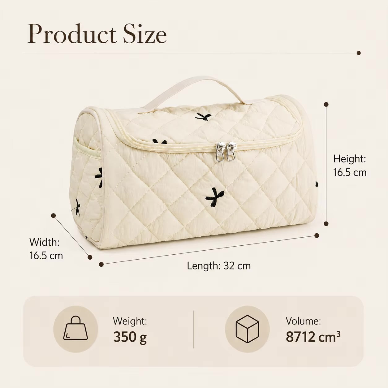 Travel Hanging Makeup Bag