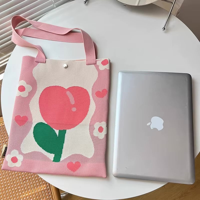 Cute Floral Tote Bag
