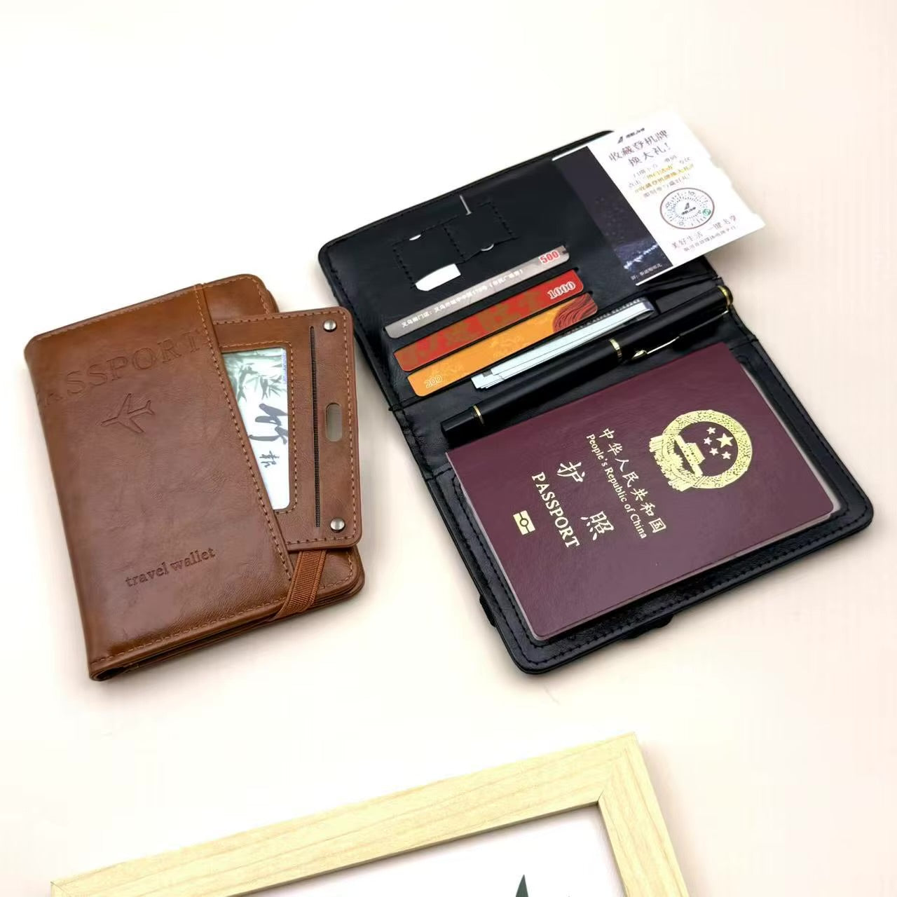 Travel Passport Holder Wallet