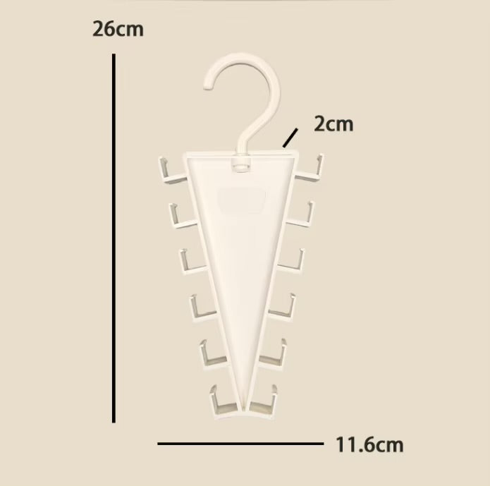 Double-Sided Space Saver Hanger (2pcs)