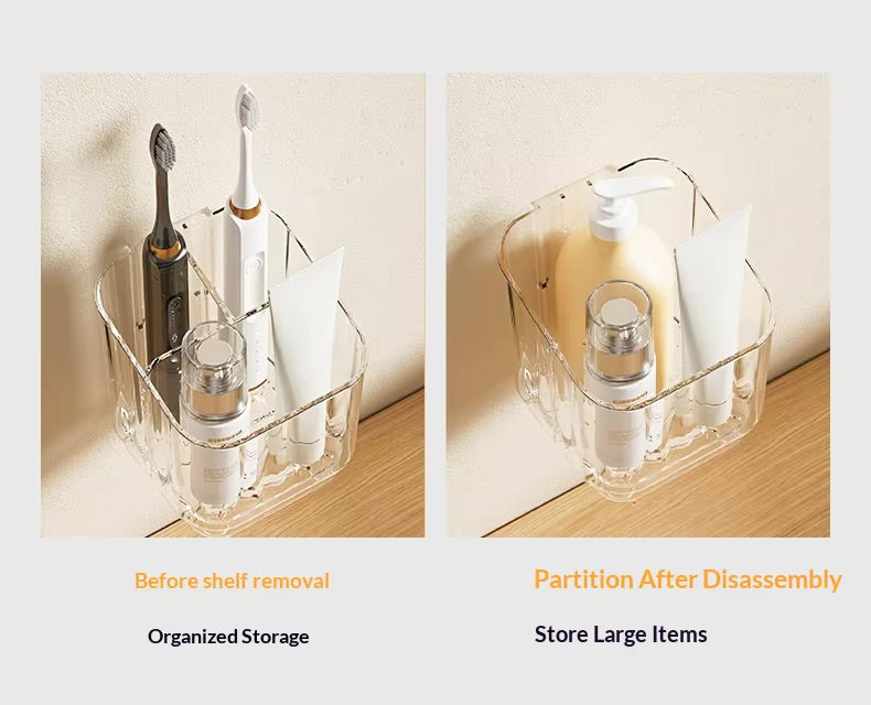 Space-Saving Electric Toothbrush Holder