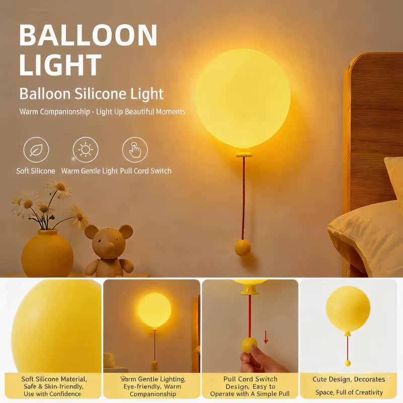 Balloon-Shaped Touch Night Light