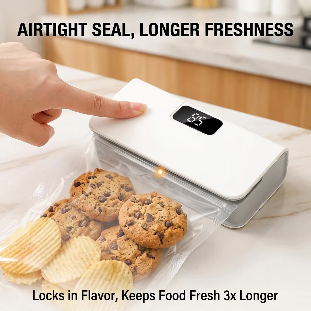 Food Snack Sealing Machine with Digital Display