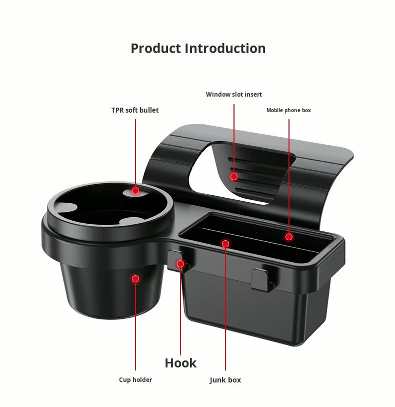 Multifunctional Car Door Side Storage Bin