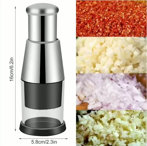 Stainless Steel Manual Food Cutter & Chopper