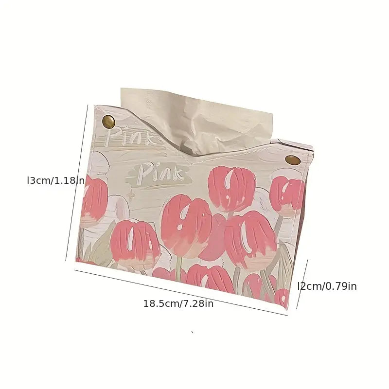Luxury PU Leather Tissue Box