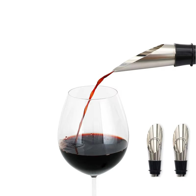 2-in-1 Wine Aerator & Bottle Stopper 🍷(2pcs)