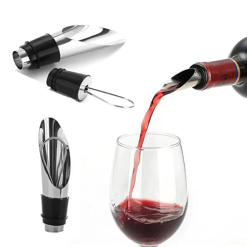 2-in-1 Wine Aerator & Bottle Stopper 🍷(2pcs)