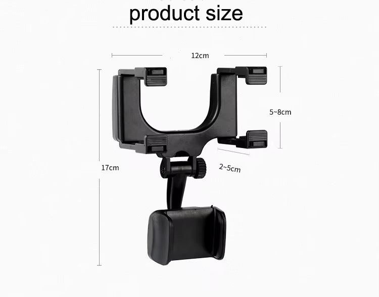 Adjustable ABS Car Phone Holder 🚗📱