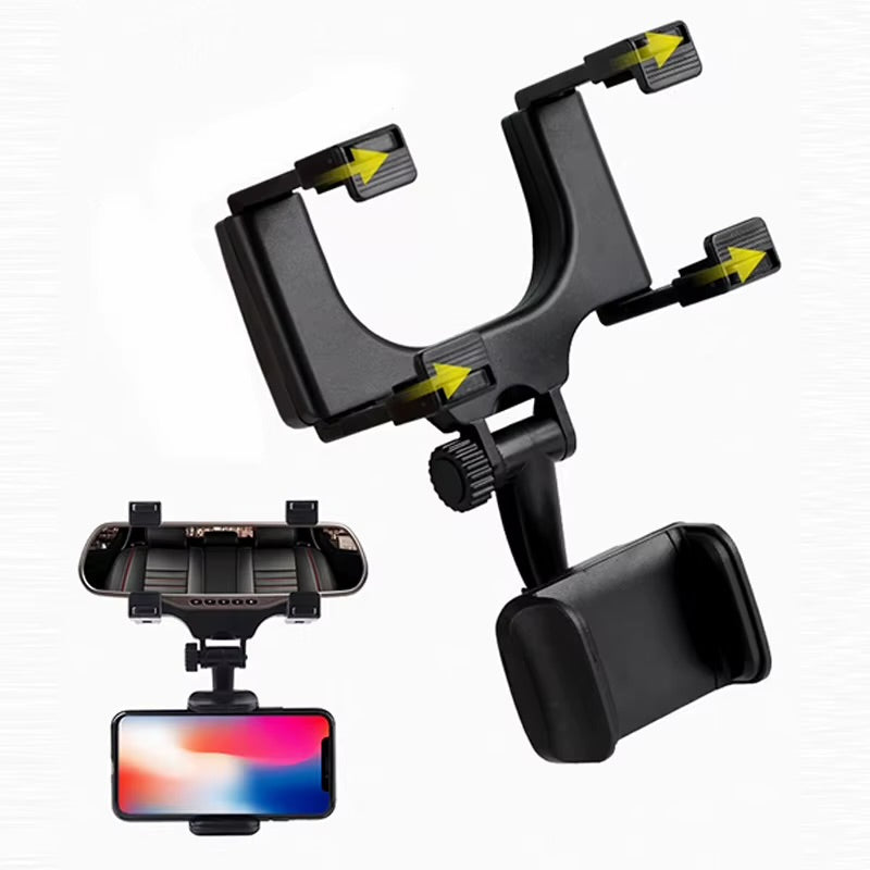 Adjustable ABS Car Phone Holder 🚗📱