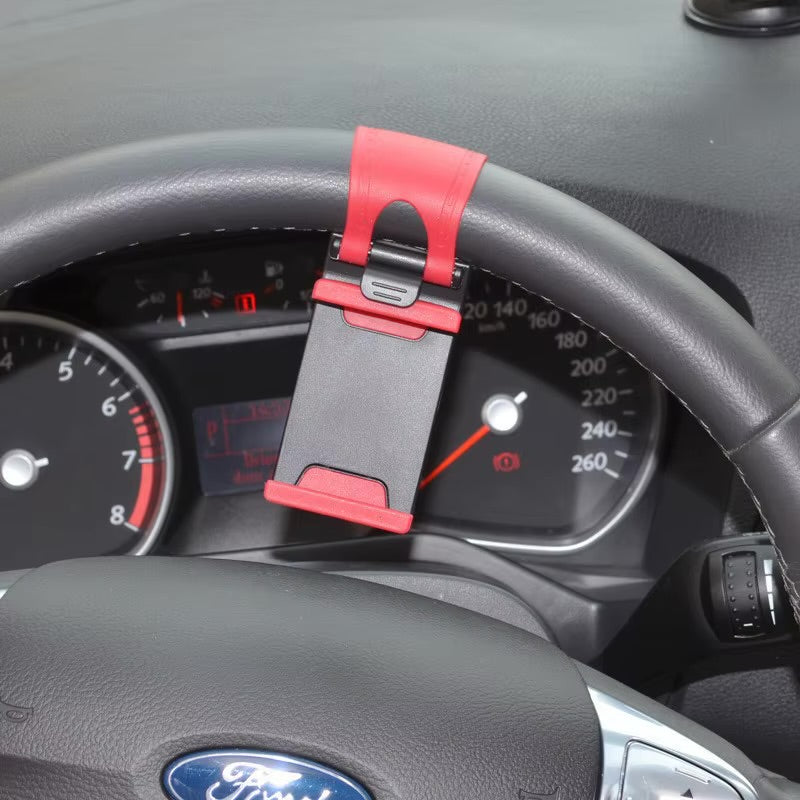 Car Steering Wheel Phone Clip Mount 🚗📱