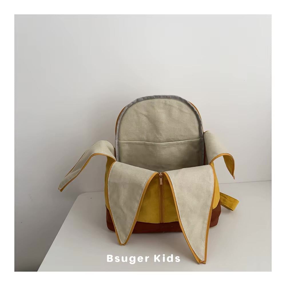 Banana Shaped Backpack 🍌🎒