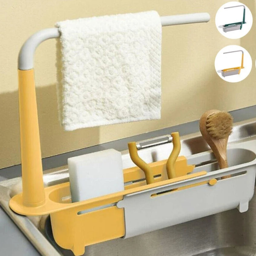 Standing Plastic Kitchen Sink Sponge Holder