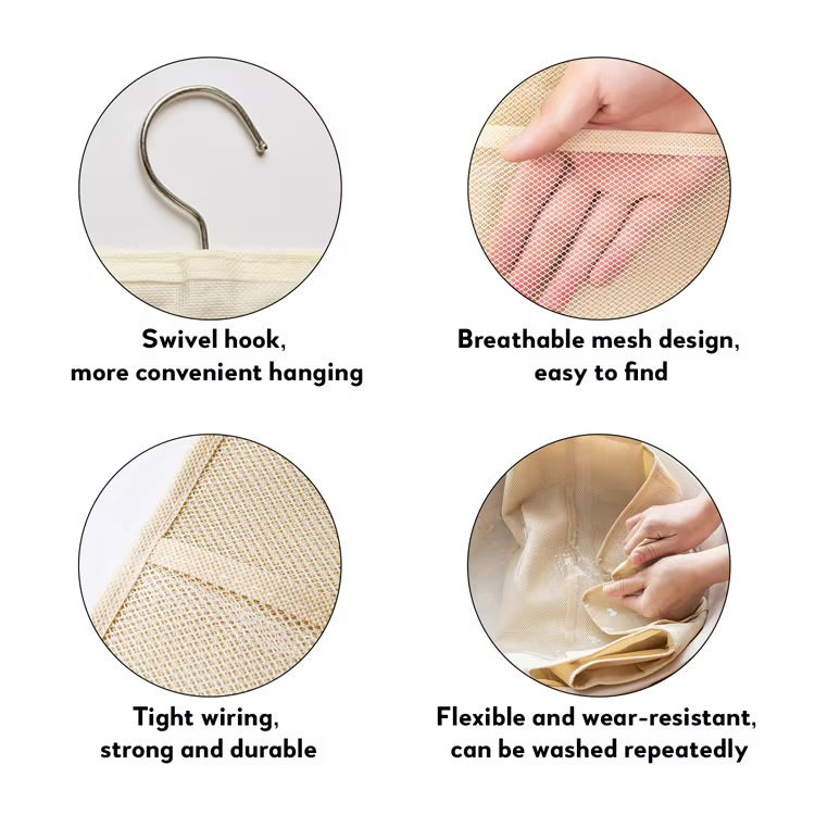 Wall-Mounted Hanging Storage Bag
