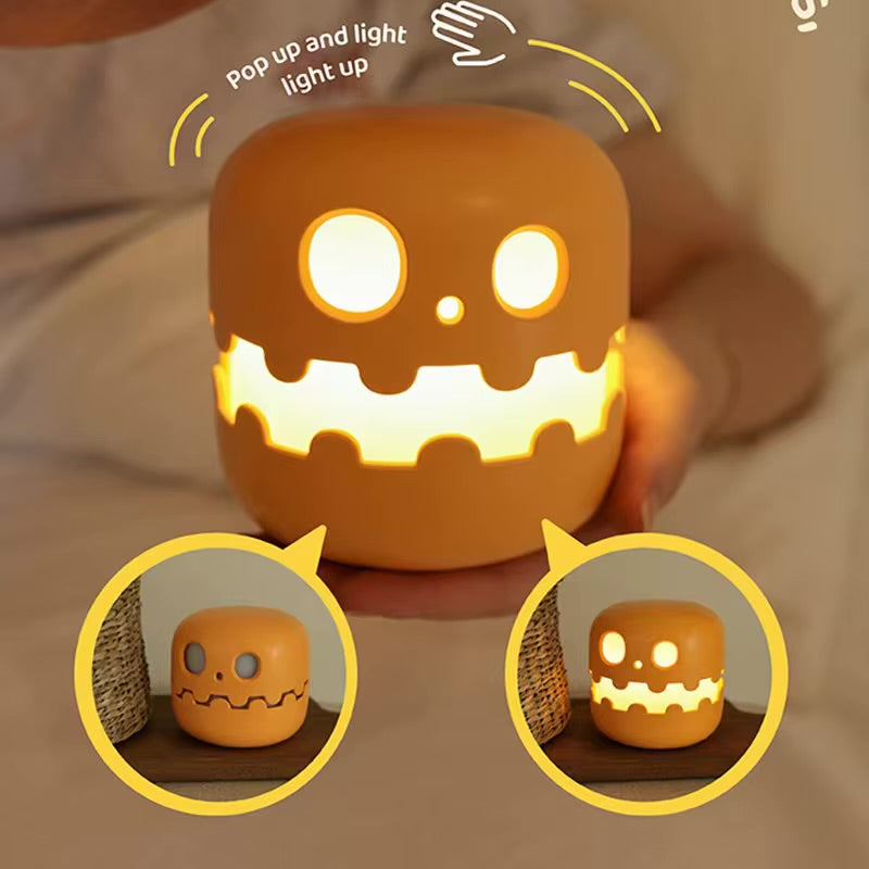 Rechargeable Halloween Pumpkin LED Night Light