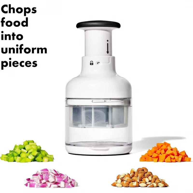 Multifunction Vegetable Chopper with Garlic Press