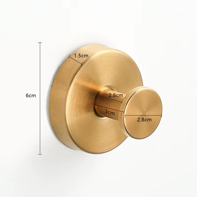Heavy-Duty Punch-Free Suction Cup Hooks (2pcs)