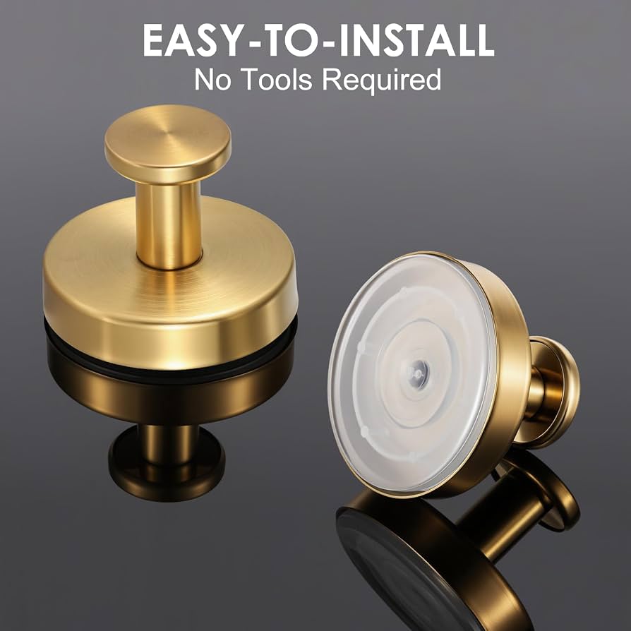 Heavy-Duty Punch-Free Suction Cup Hooks (2pcs)