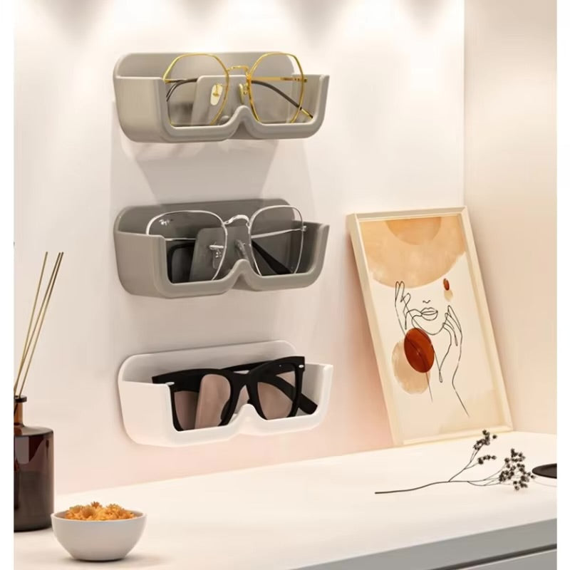 Wall-Mounted Eyeglasses Storage Holder