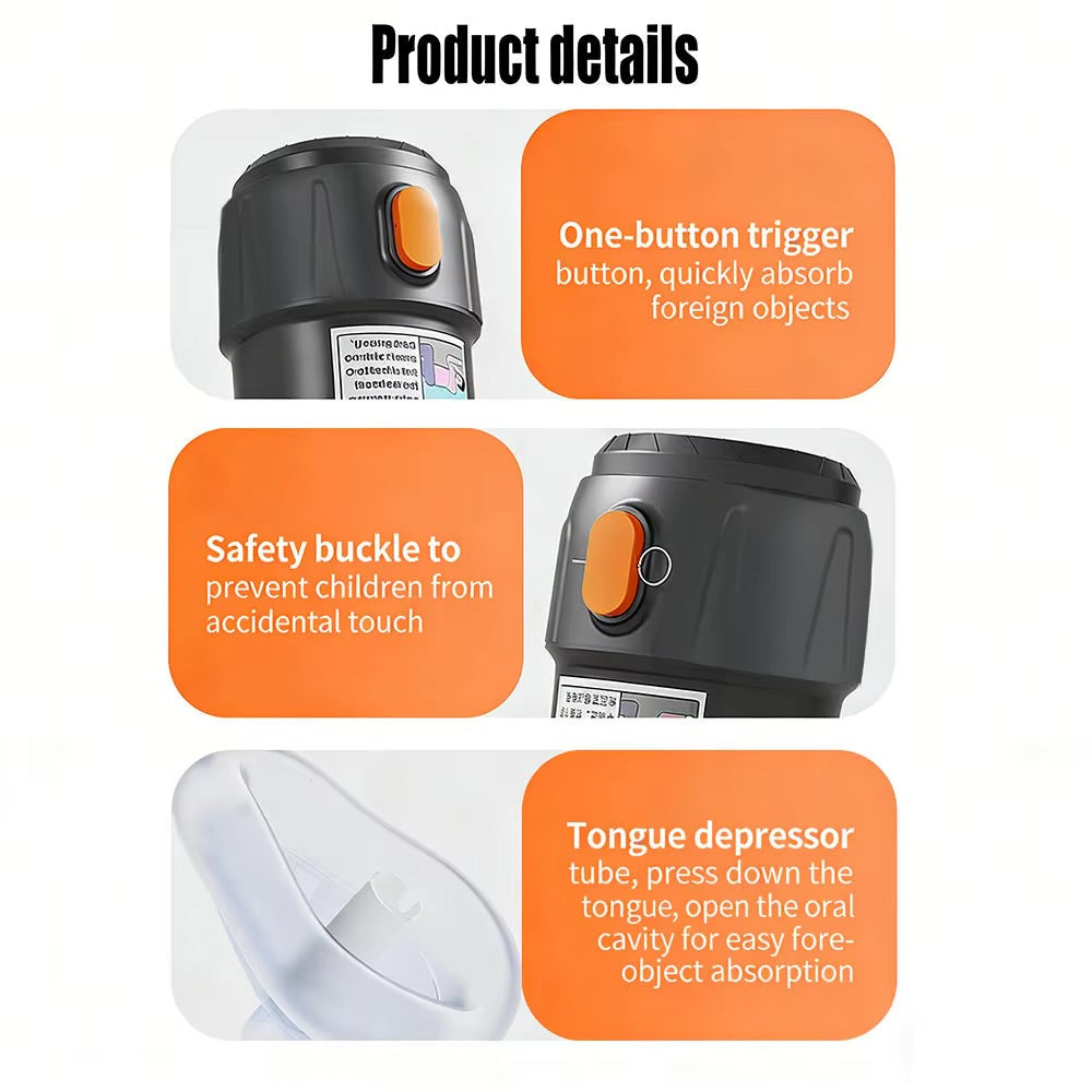 Emergency Anti-Choking Suction Device Kit
